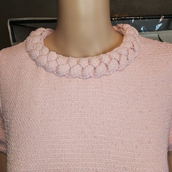 Tuckernuck Blossom Pink Tweed Jackie Dress NWT XS - Picture 3 of 12